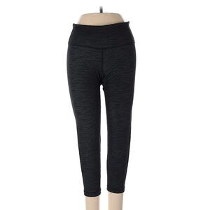 Lululemon High-Rise Black/Gray Leggings - Size 4